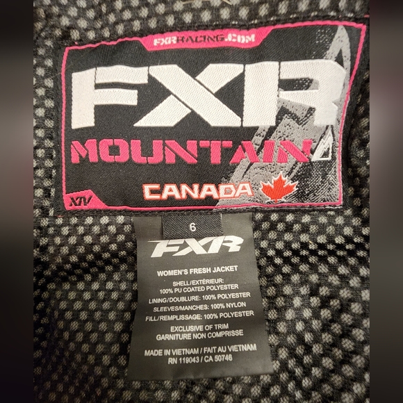 FXR Womens Snowmobile Jacket - Picture 3 of 3